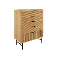 Ladekast Ruben Eiken 80x40x113cm^Huisenthuis Hot