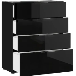 Ladekast Sirmione Zwart^Huisenthuis Online