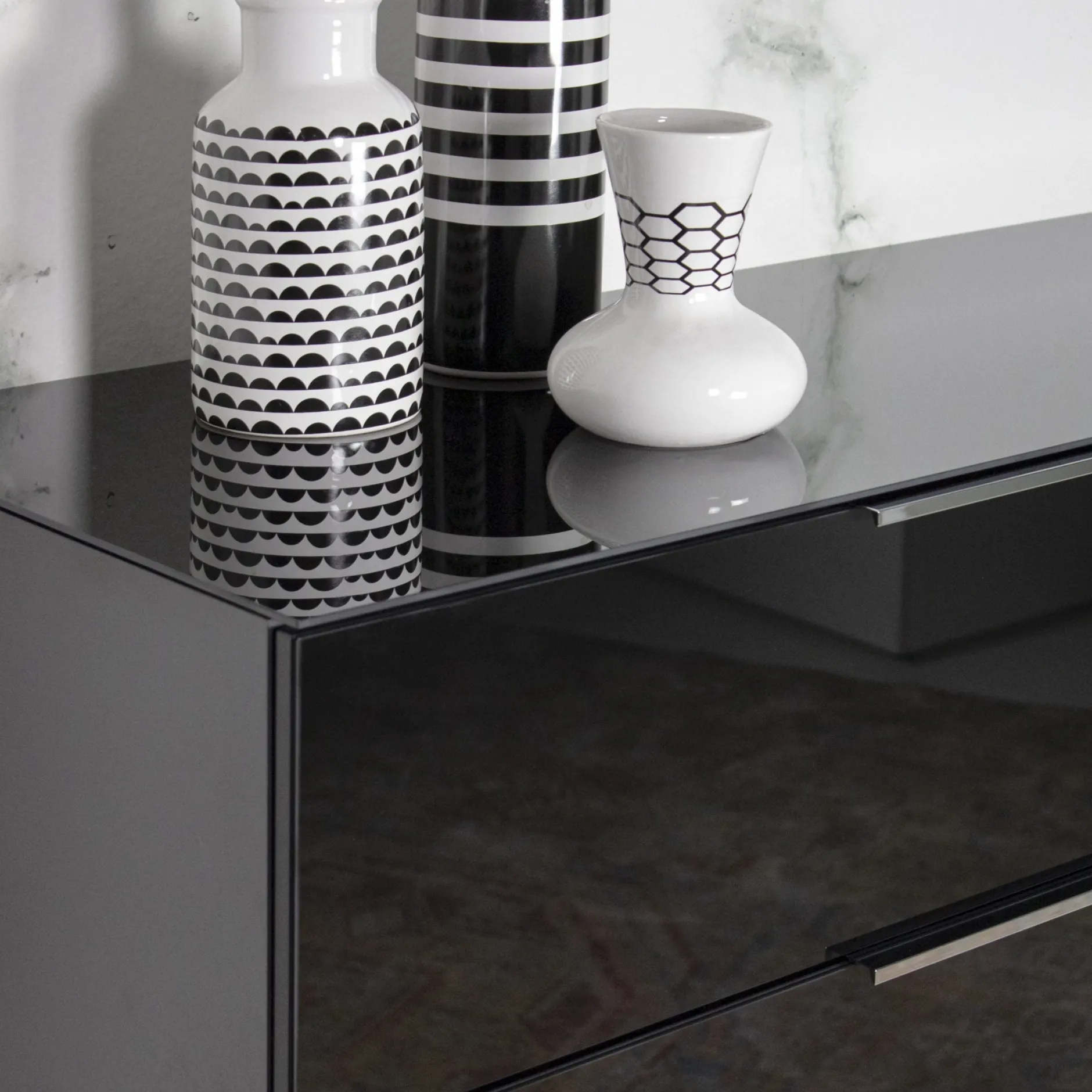 Ladekast Sirmione Zwart^Huisenthuis Online