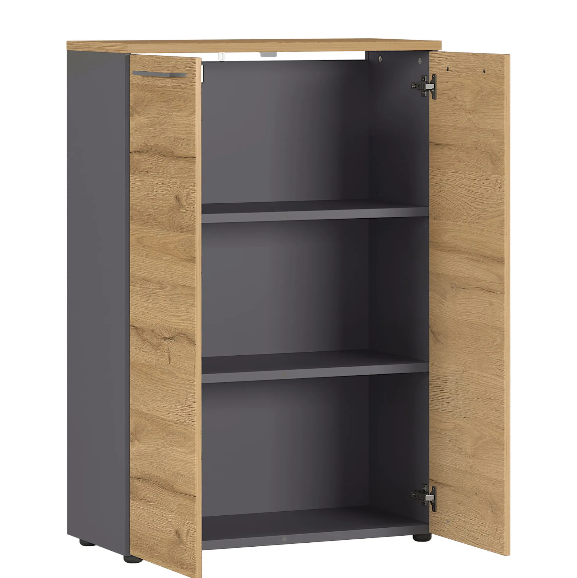 Lage dichte kantoorkast Ergonoma Eiken^Huisenthuis Hot