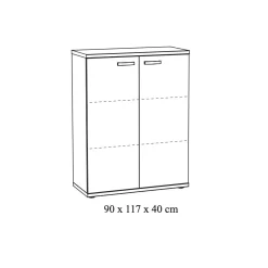 Lage dichte kantoorkast Erasmus^Huisenthuis Sale