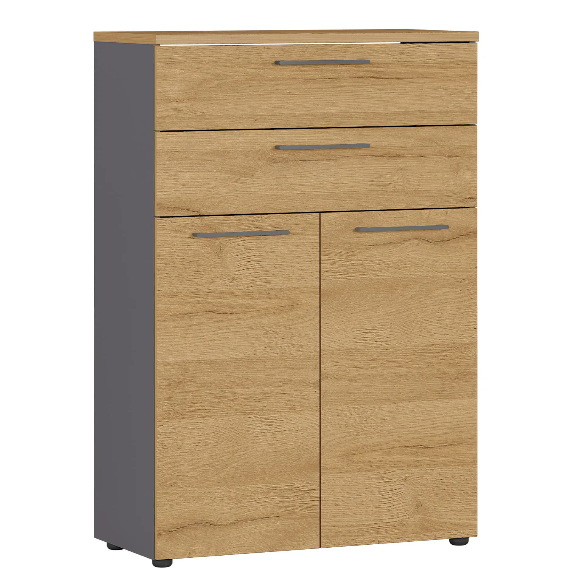 Lage dichte kantoorkast laden Ergonoma Eiken^Huisenthuis New