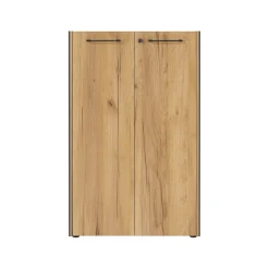 Lage dichte kantoorkast Pytheas Grafiet Eiken^Huisenthuis