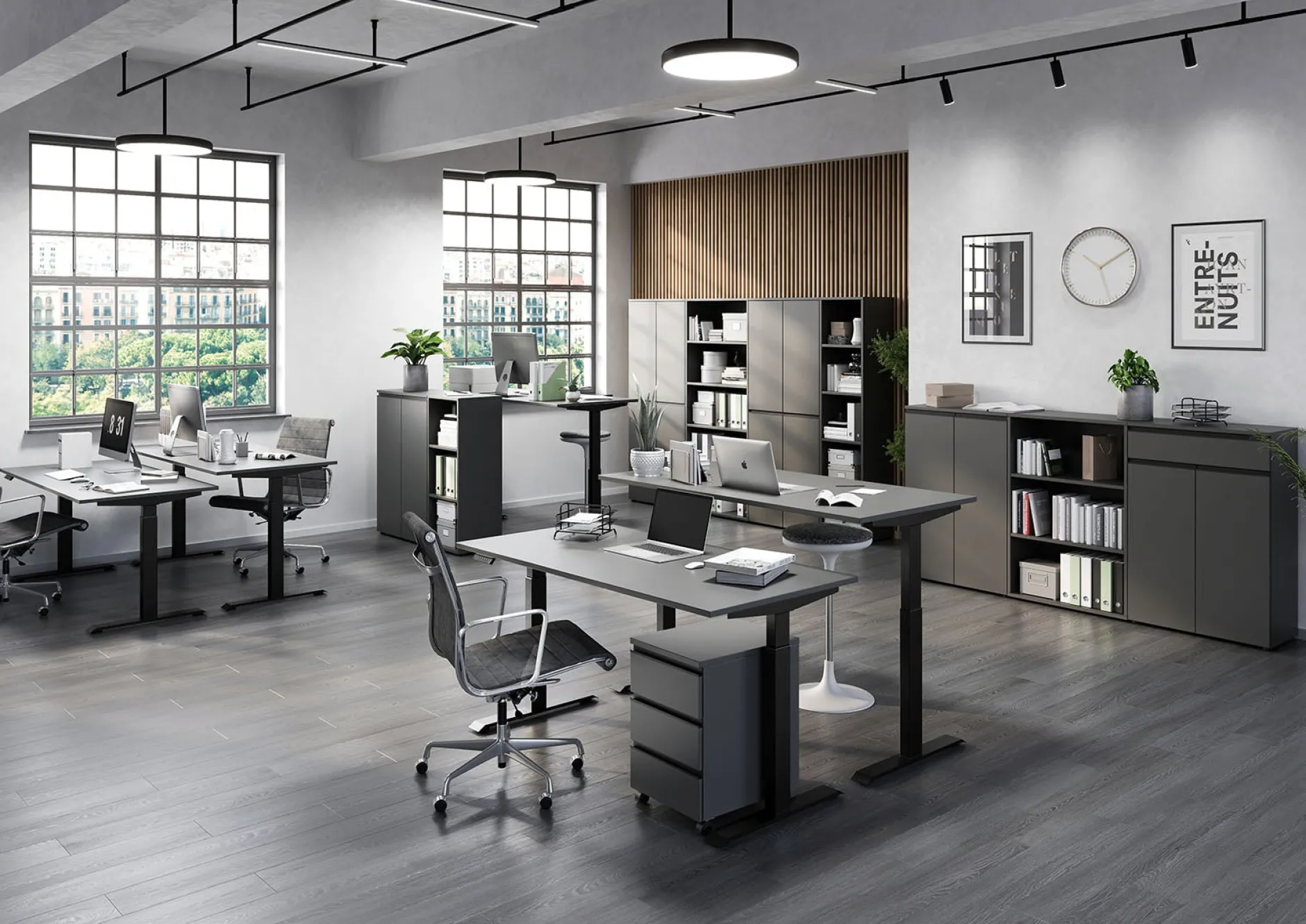 Lage opbergkast Chicago 120 cm^Huisenthuis Best