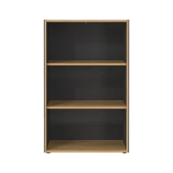 Lage open kantoorkast Pytheas Grafiet Eiken^Huisenthuis New