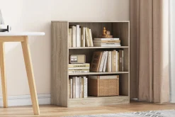 Lage open kast Edwin Sonoma 72x36x84 cm^Huisenthuis Discount