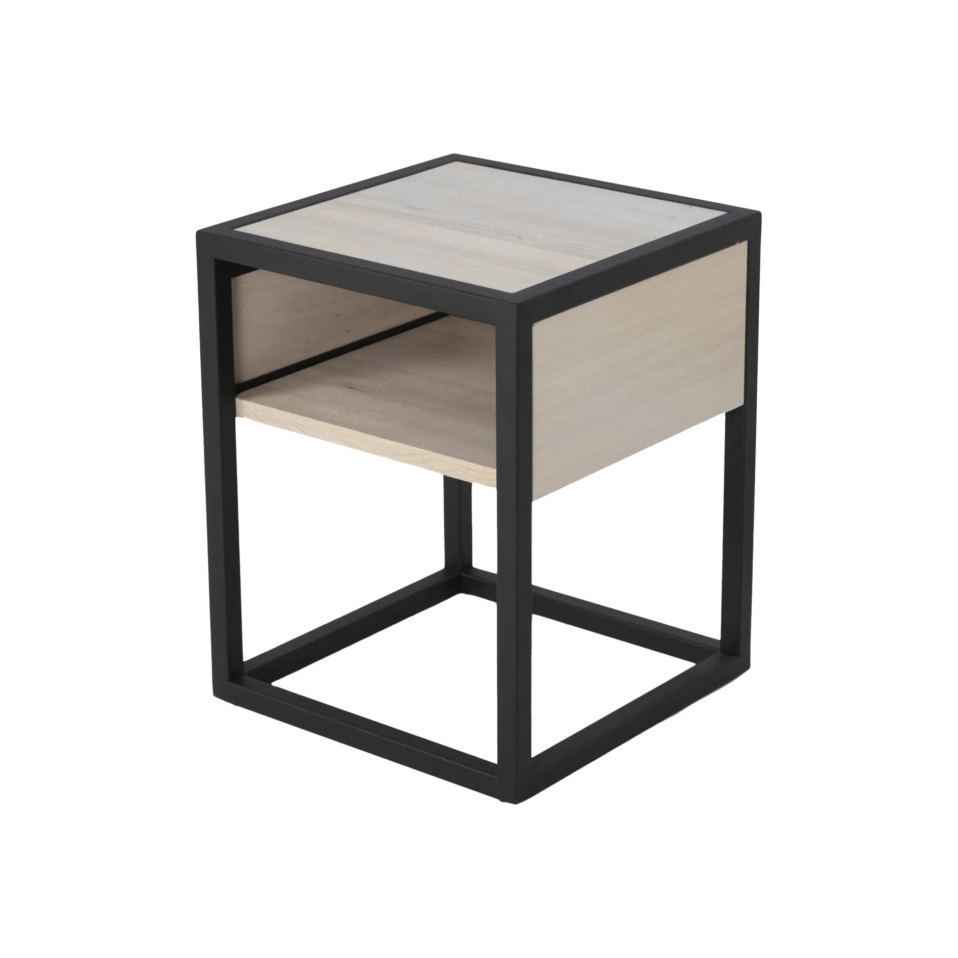 Nachtkastje Aurora Eiken Wit Zand^Huisenthuis Clearance