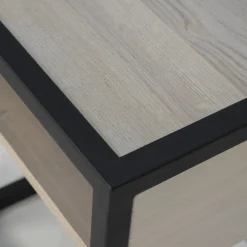 Nachtkastje Aurora Eiken Wit Zand^Huisenthuis Clearance