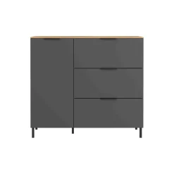 Opbergkast Amalfi Grafiet-Eiken S^Huisenthuis Hot