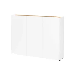 Opbergkast Aniek Wit Eiken 105 cm^Huisenthuis Clearance