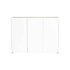 Opbergkast Aniek Wit Eiken 105 cm^Huisenthuis Clearance