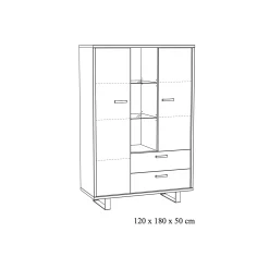 Opbergkast^Huisenthuis Discount