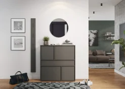 Opbergkast Mathieu Grafiet 105 cm^Huisenthuis Hot