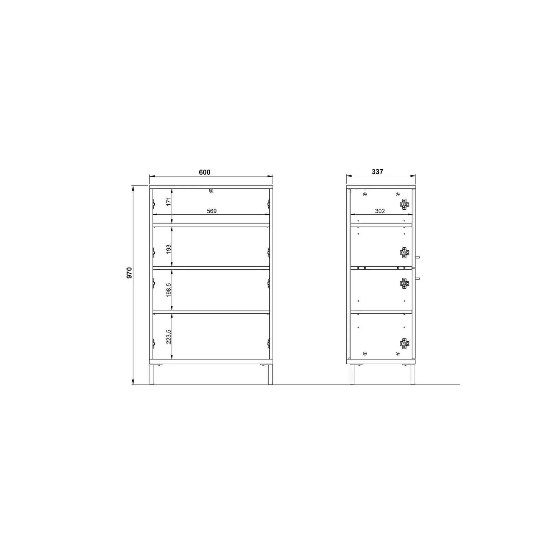Opbergkast Serpa^Huisenthuis Hot