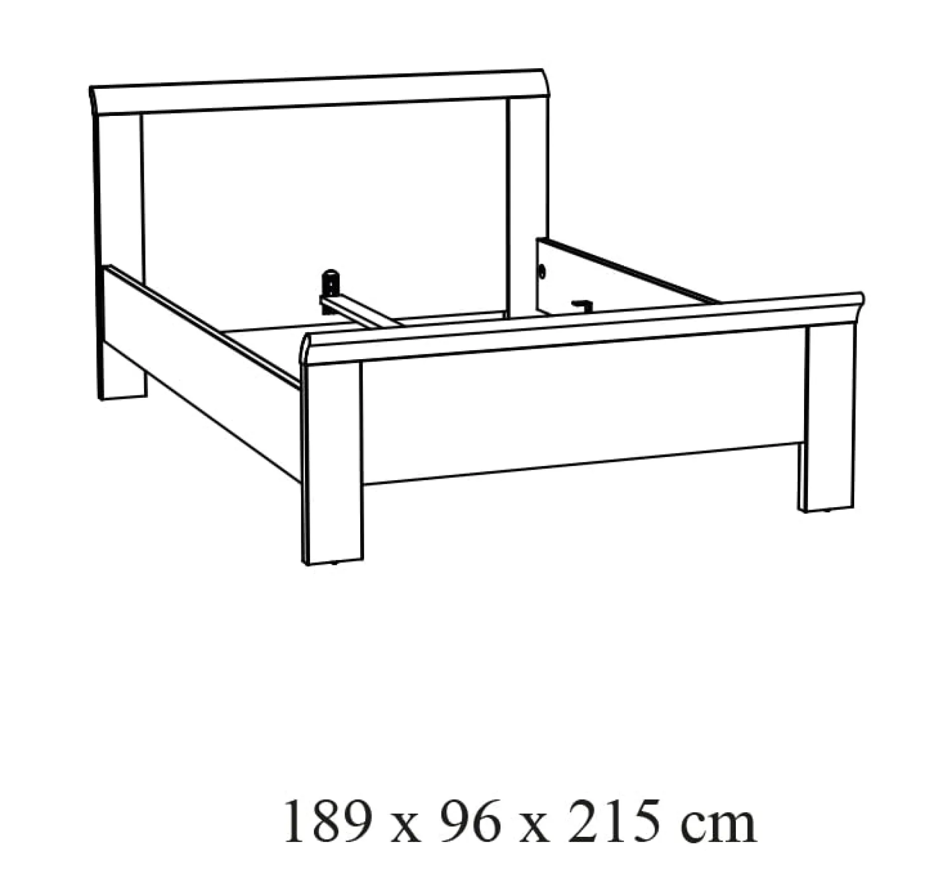 2-persoonsbed Benja-18^Huisenthuis Sale
