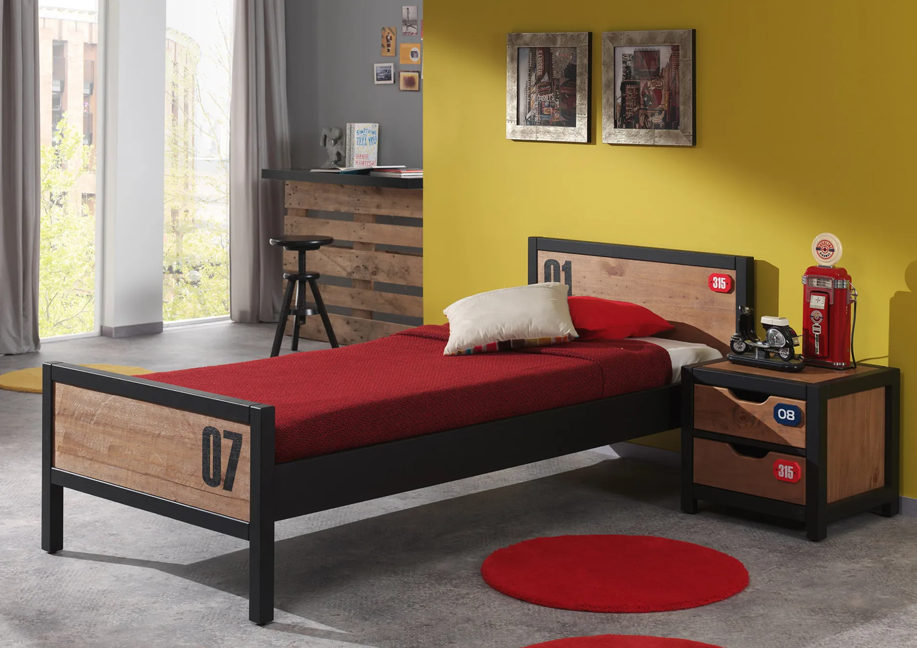 1-Persoonsbed Lucas^Huisenthuis New