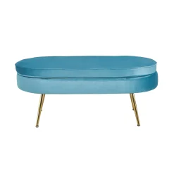 Poef Chanelle Velvet 99 cm^Huisenthuis Hot