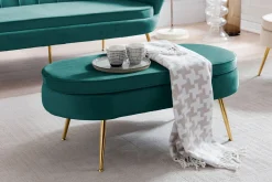 Poef Chanelle Velvet 99 cm^Huisenthuis New