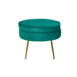 Poef Chanelle Velvet 52 cm^Huisenthuis Clearance