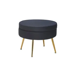 Poef Chanelle Velvet 52 cm^Huisenthuis Clearance