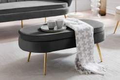 Poef Chanelle Velvet 99 cm^Huisenthuis New