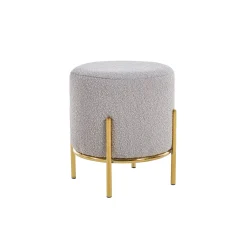 Poef Mia -Goud Bouclé^Huisenthuis New