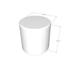 Poef Victoria Bouclé^Huisenthuis New