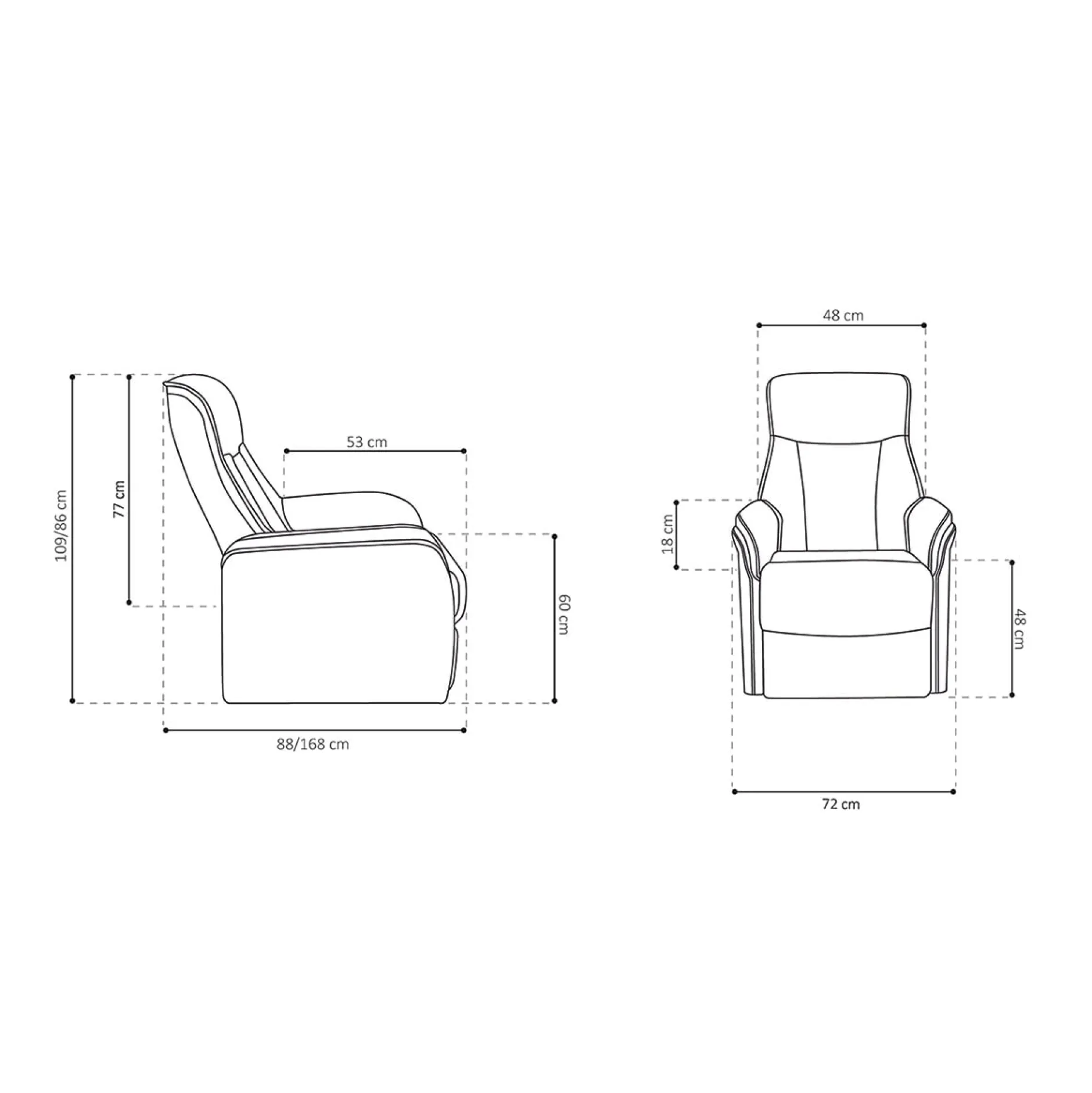 Relaxfauteuil Francine^Huisenthuis Discount