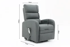 Relaxfauteuil Lenny^Huisenthuis New