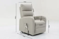 Relaxfauteuil Lenny^Huisenthuis
