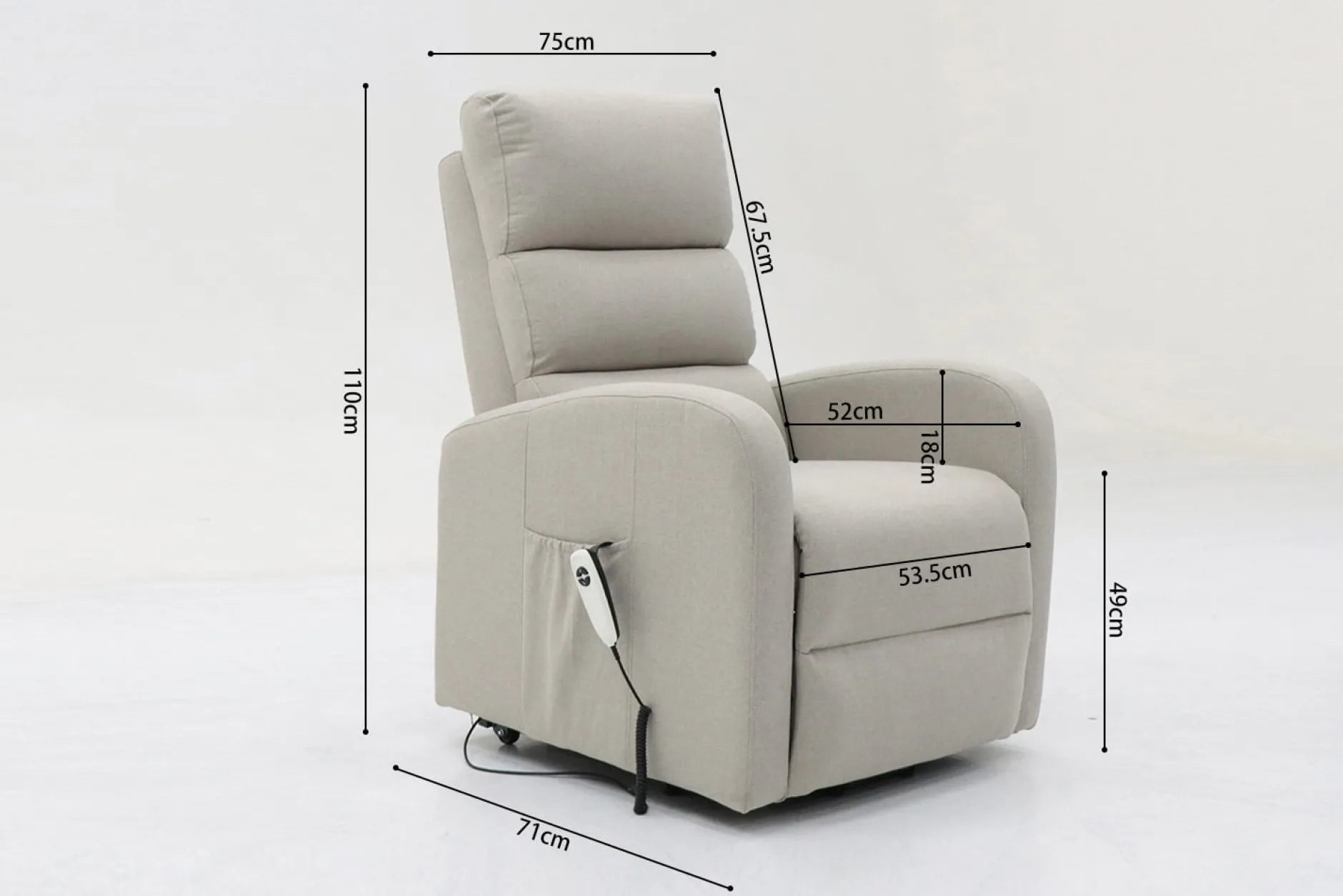 Relaxfauteuil Lenny^Huisenthuis