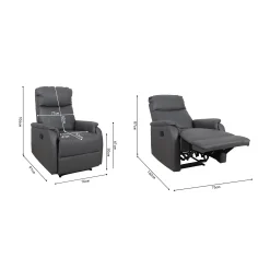 Relaxfauteuil Sascha^Huisenthuis Best