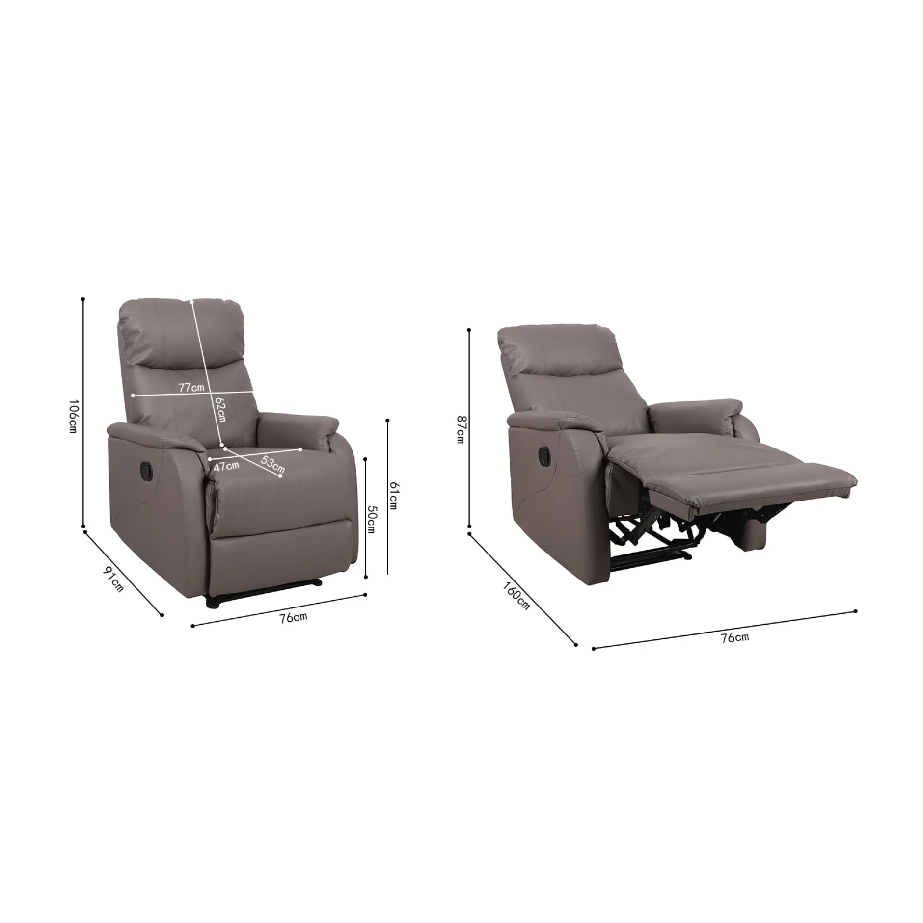 Relaxfauteuil Sascha^Huisenthuis Clearance