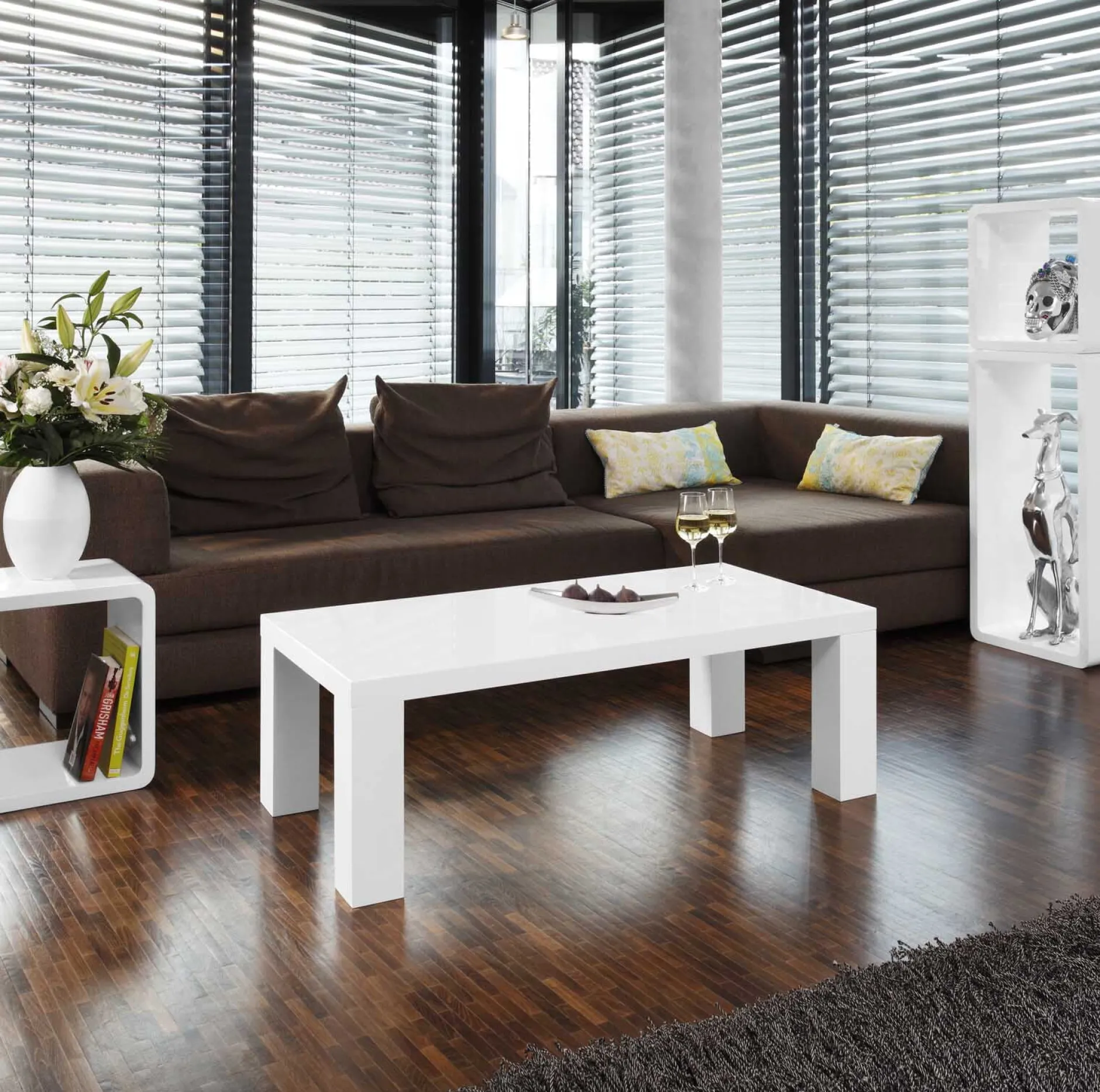 Salontafel Anita Wit 120x60x40cm^Huisenthuis Online