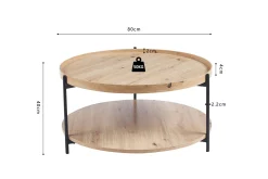 Salontafel Aukje Eiken^Huisenthuis Clearance