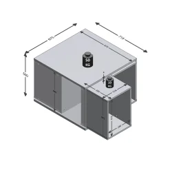 Salontafel Burundi Wit Beton^Huisenthuis Hot