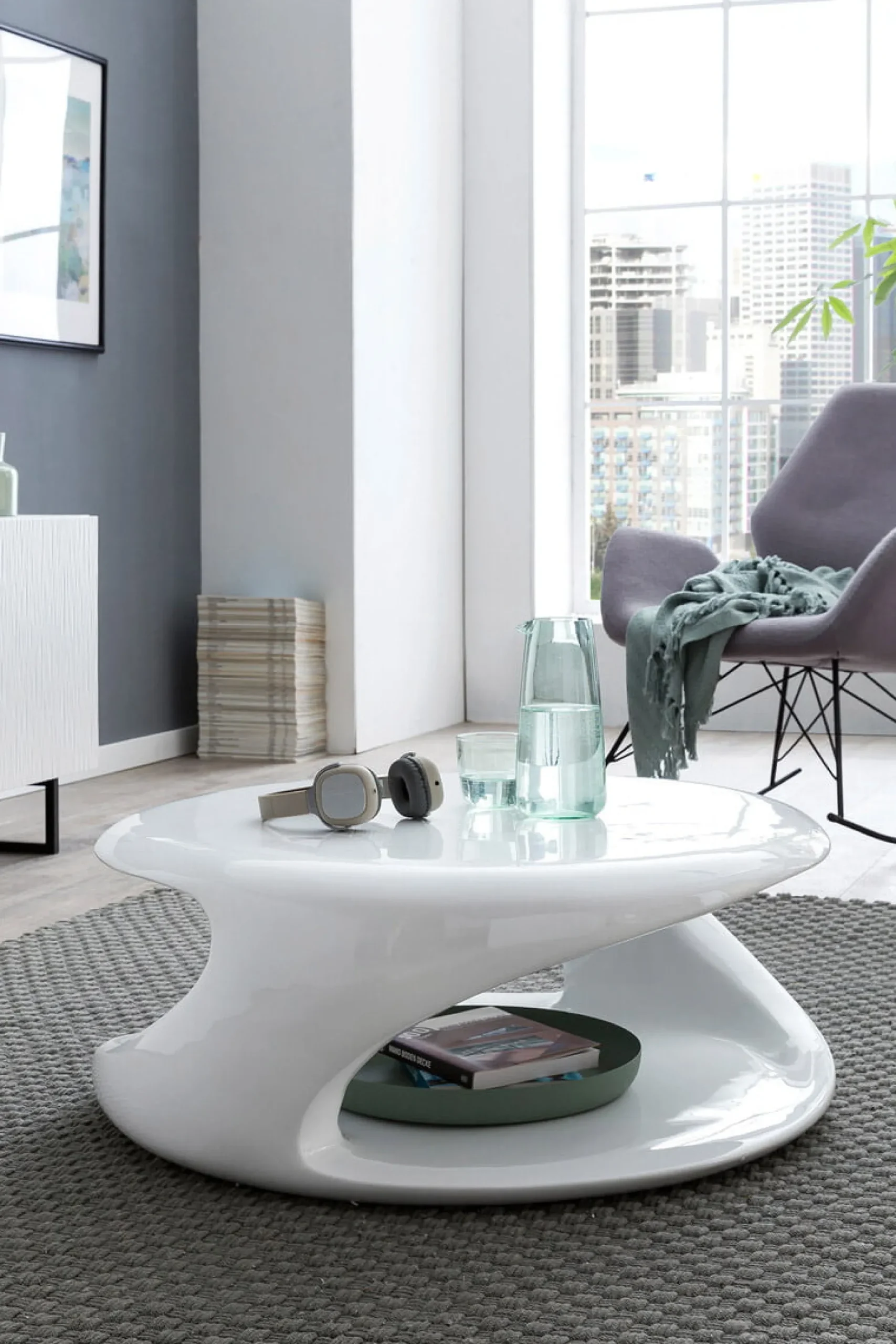 Salontafel Fransisco Wit^Huisenthuis