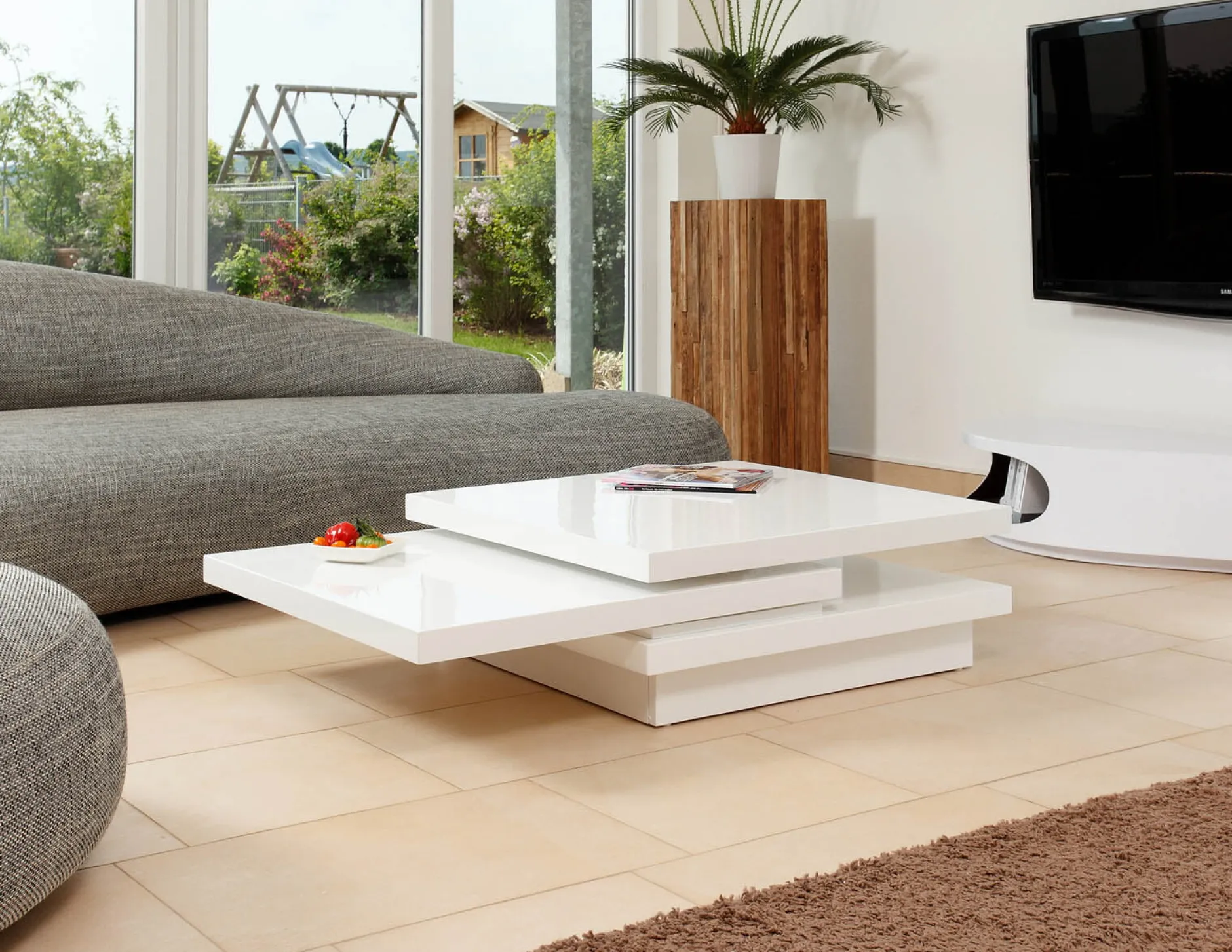 Salontafel Gina Hoogglans Wit^Huisenthuis Discount