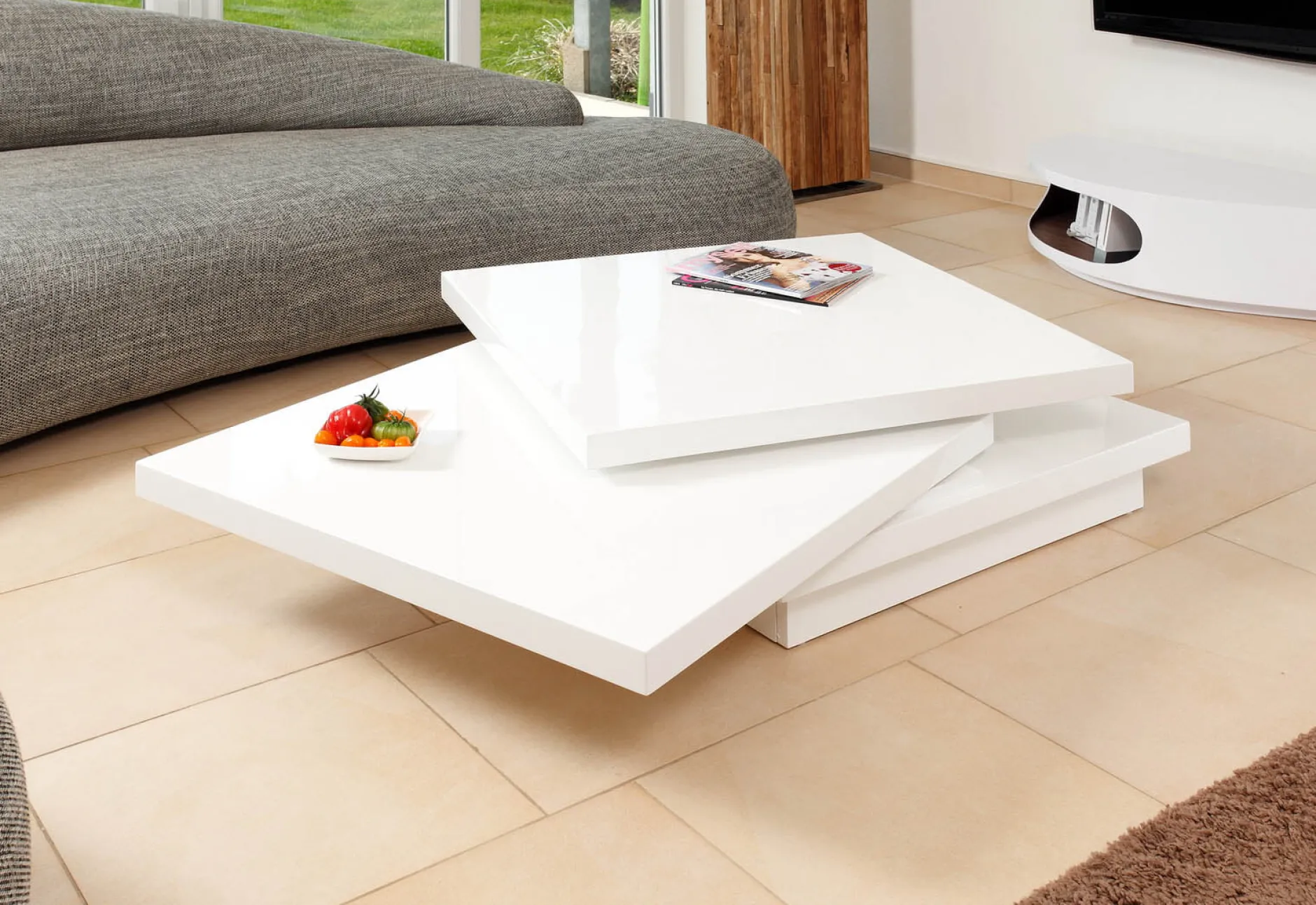 Salontafel Gina Hoogglans Wit^Huisenthuis Discount