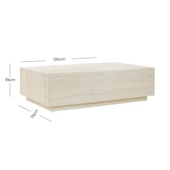 Salontafel Jip Travertine 120x75cm^Huisenthuis Online