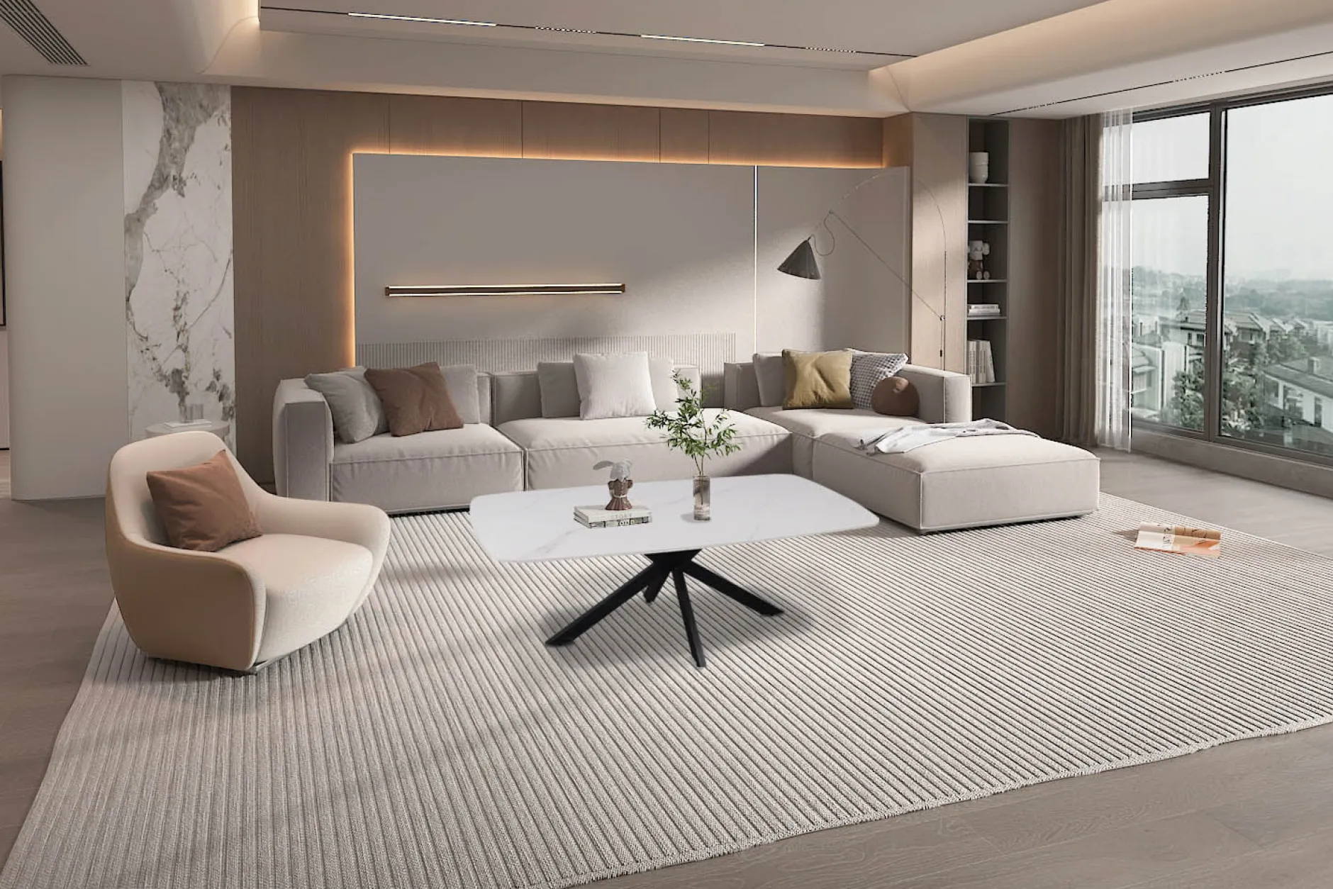 Salontafel Jody Wit^Huisenthuis Best