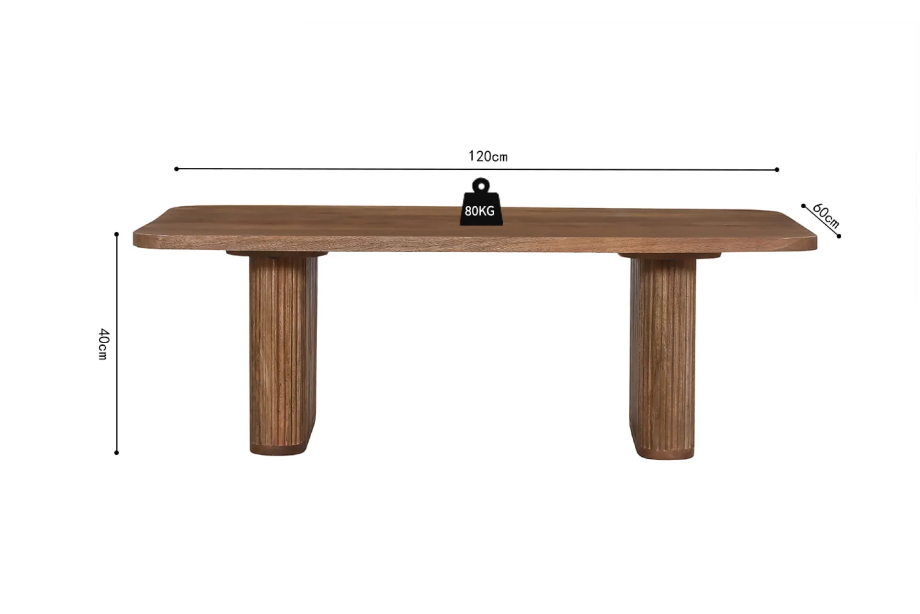 Salontafel Loïc Lichtbruin^Huisenthuis New