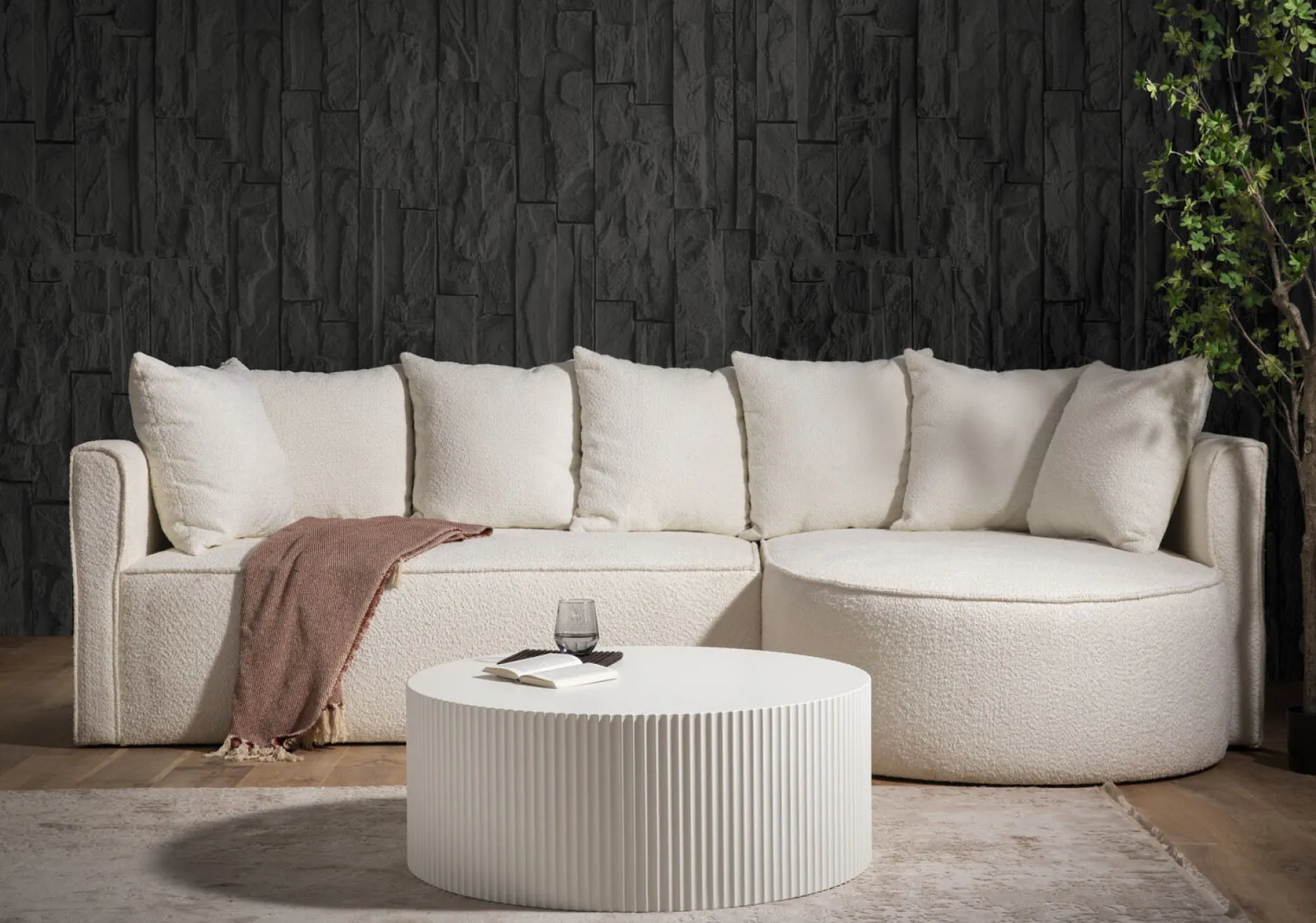 Salontafel Loua Rond^Huisenthuis Discount