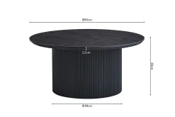 Salontafel Odile 80cm^Huisenthuis Sale