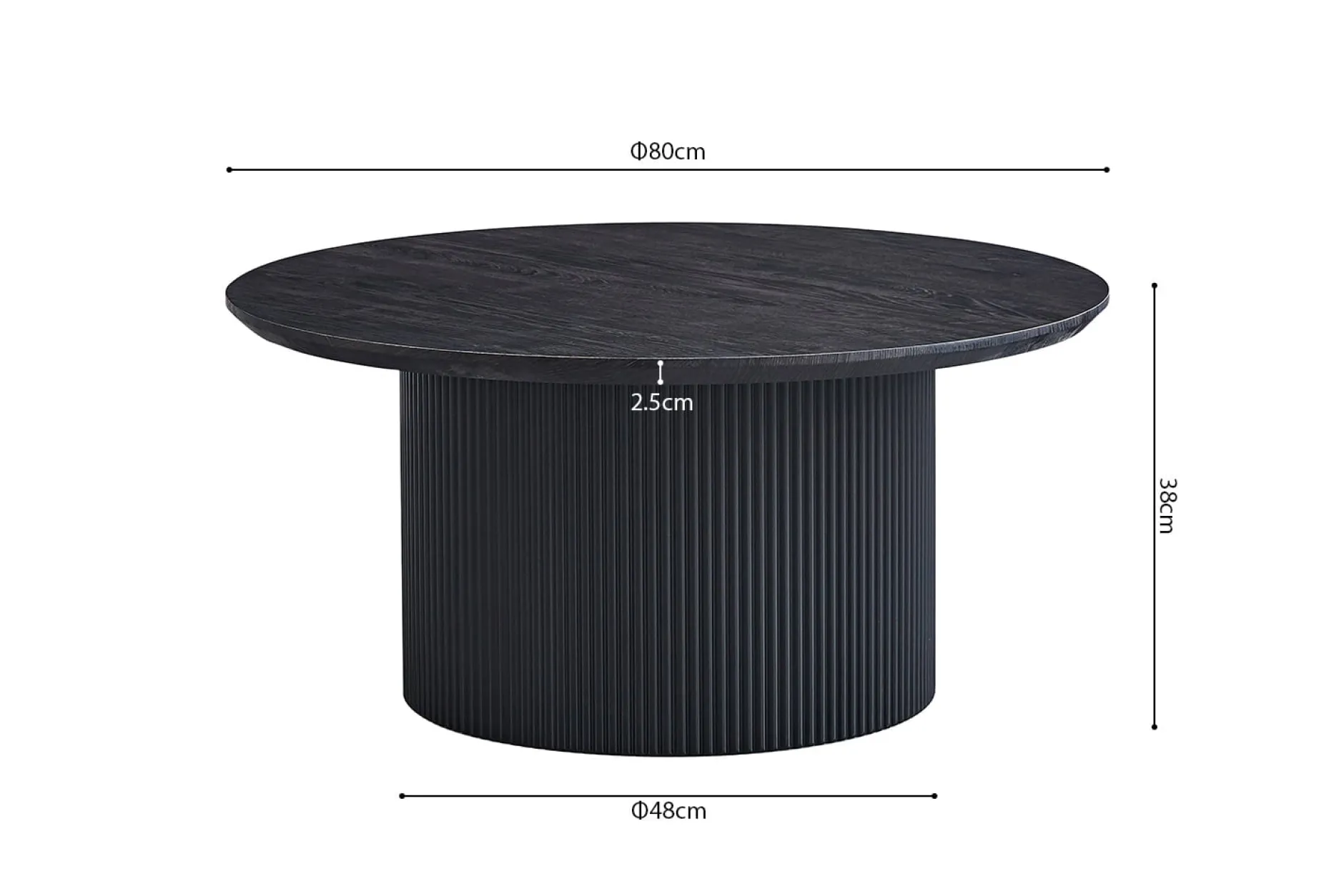 Salontafel Odile 80cm^Huisenthuis Sale