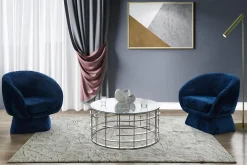 Salontafel Onon Zilver 90 cm^Huisenthuis Best