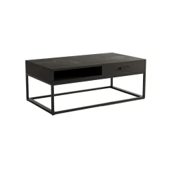 Salontafel Otis Zwart 110^Huisenthuis Best