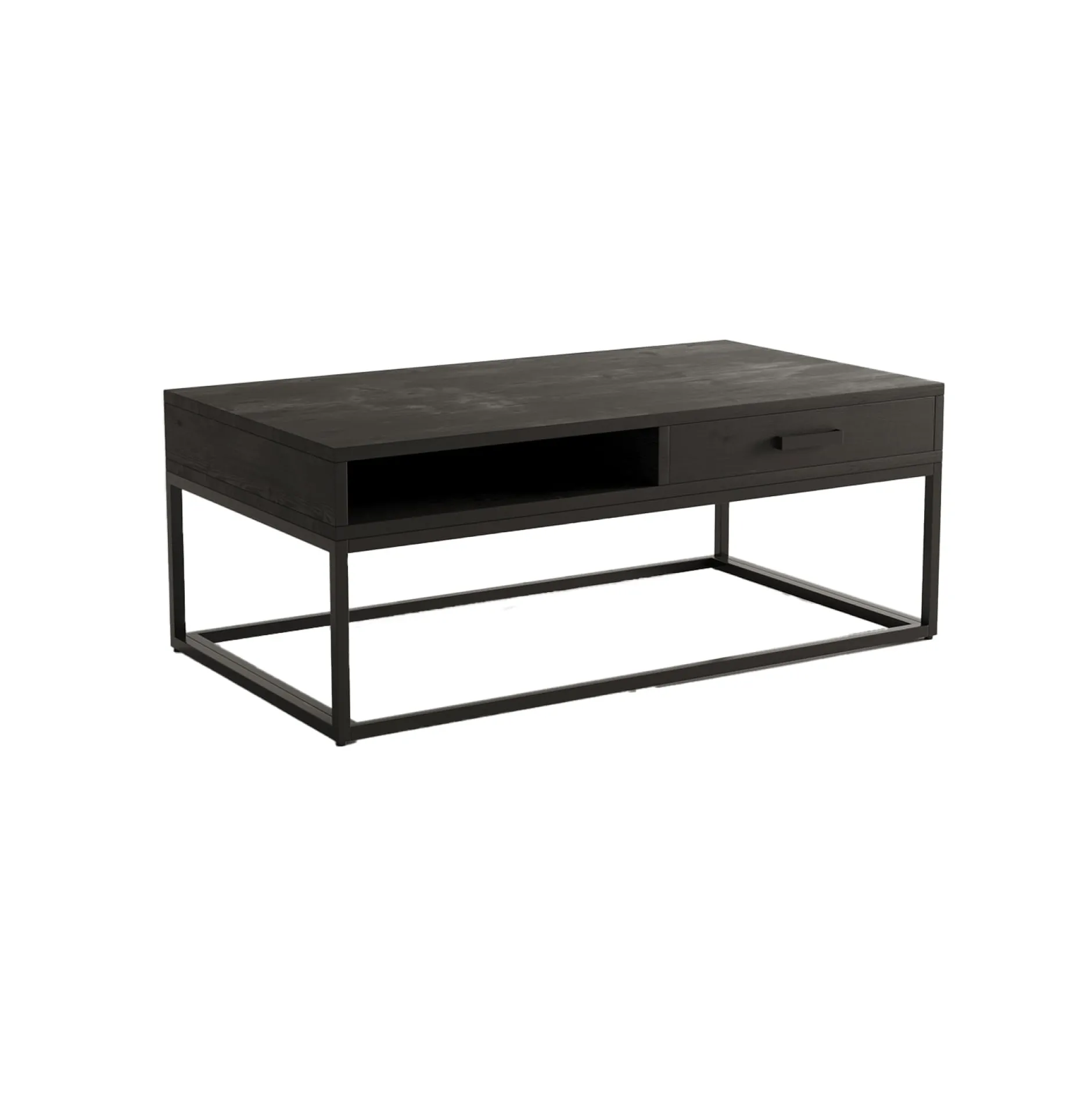 Salontafel Otis Zwart 110^Huisenthuis Best