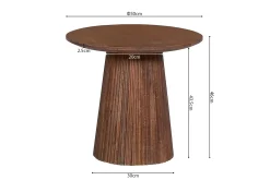 Salontafel River Rond 50 cm^Huisenthuis Sale