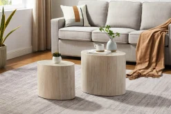 Salontafel Rwanda Travertin – Set van 2^Huisenthuis New